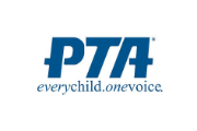 PTA Letters in Blue